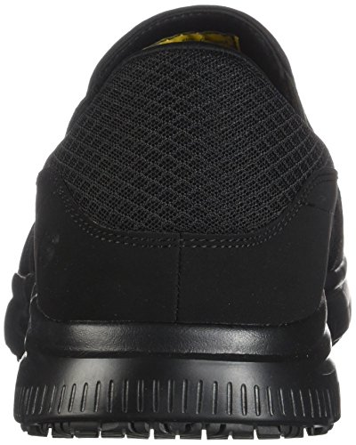 Skechers Men's Black Flex Advantage Slip Resistant Mcallen Slip On - 14 D(M) US