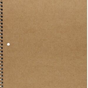 Mead Spiral Notebook, College Ruled, 1 Subject, 70 Sheets, 7.5" x 10.5", 12 Pack, Assorted Colors (05512-12)