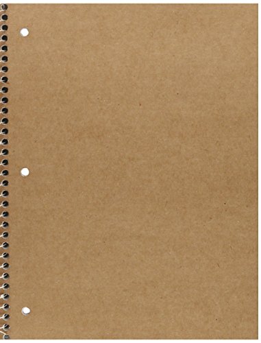 Mead Spiral Notebook, College Ruled, 1 Subject, 70 Sheets, 7.5" x 10.5", 12 Pack, Assorted Colors (05512-12)