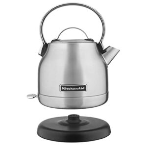 KitchenAid KEK1222SX 1.25-Liter Electric Kettle - Brushed Stainless Steel,Small