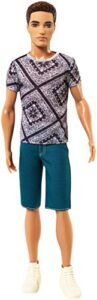 barbie fashionistas ryan doll with jean shorts and shirt