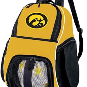 Broad Bay University of Iowa Soccer Ball Backpack or Volleyball Backpack - Practice or Travel