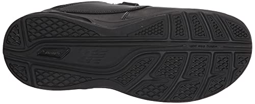 New Balance Men's 813 V1 Hook and Loop Walking Shoe, Black, 10 X-Wide