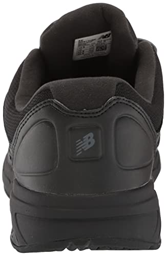 New Balance Men's 813 V1 Hook and Loop Walking Shoe, Black, 10 X-Wide