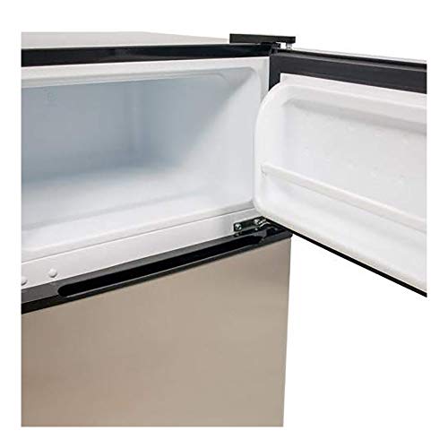 EdgeStar CRF321SS 3.1 Cu. Ft. Dorm Sized Energy Star Compact Fridge/Freezer