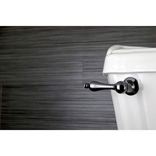 Kingston Brass NKTAL Water Onyx Toilet Tank Lever, Black Stainless Steel