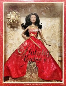 barbie 2014 holiday doll with ornament, african american