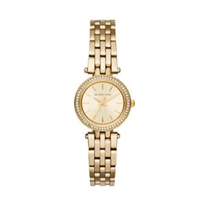 michael kors women's darci gold-tone watch mk3295