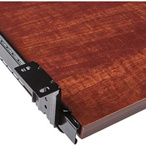 Lorell 87526 Keyboard Tray, 26"x15-3/8", Cherry