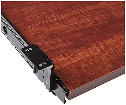 Lorell 87526 Keyboard Tray, 26"x15-3/8", Cherry