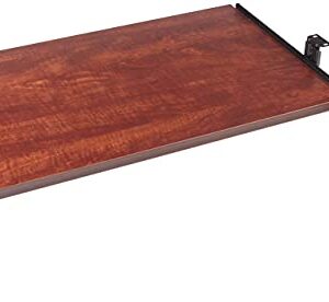 Lorell 87526 Keyboard Tray, 26"x15-3/8", Cherry