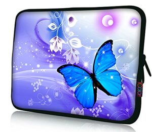 icolor 15" laptop sleeve bag case 14.5" 15.4" 15.6" inch soft neoprene notebook protection sleeve computer pc cover pouch holder