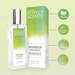 Perfect Scents Fragrances | Inspired by Ralph Lauren's Romance | Women’s Eau de Toilette | Vegan, Paraben Free, Phthalate Free | Never Tested on Animals | 2.5 Fluid Ounces