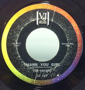 the beatles do you want to know a secret / thank you girl 45 rpm single