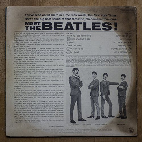 THE BEATLES MEET THE vinyl record