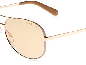 Michael Kors MK5004 Chelsea Rose Gold One Size+ BUNDLE with Designer iWear Eyewear Care Kit