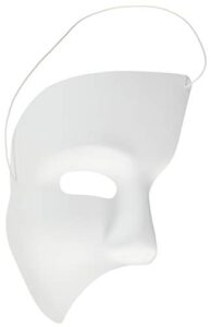 white phantom mask,adult size,1 pc