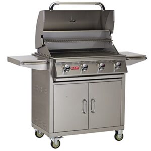 BULL 26002 NG Outlaw Natural-Gas-Grills, White