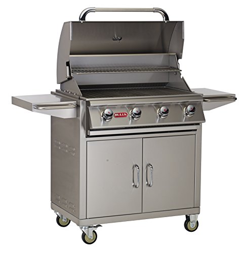 BULL 26002 NG Outlaw Natural-Gas-Grills, White