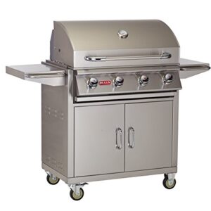 BULL 26002 NG Outlaw Natural-Gas-Grills, White