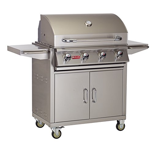 BULL 26002 NG Outlaw Natural-Gas-Grills, White