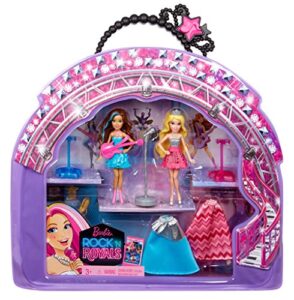 barbie in rock n royals doll and vinyl bag gift set