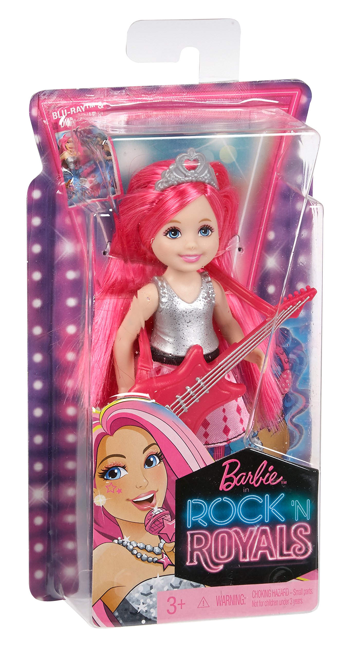 Barbie in Rock ‘N Royals Pink Princess Chelsea Doll