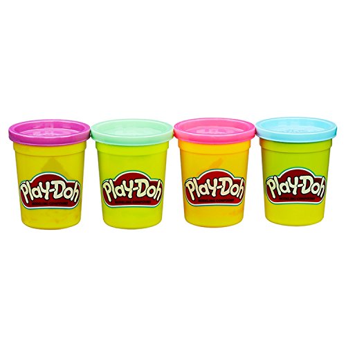 Play-Doh HASB5517BAMZ 4-Pack of Colors Gift Set Bundle (12 Cans-48 Oz)