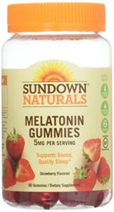 sd melatonin gummies size 60ct sundown melatonin gummies 60ct (2 pack)