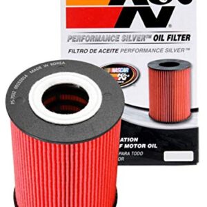 K&N Premium Oil Filter: Designed to Protect your Engine: Compatible with Select 2006-2020 PORSCHE/BMW (911, Cayenne, Macan, Panamera, Carrera, GT3, Turbo, M5, M6), PS-7032