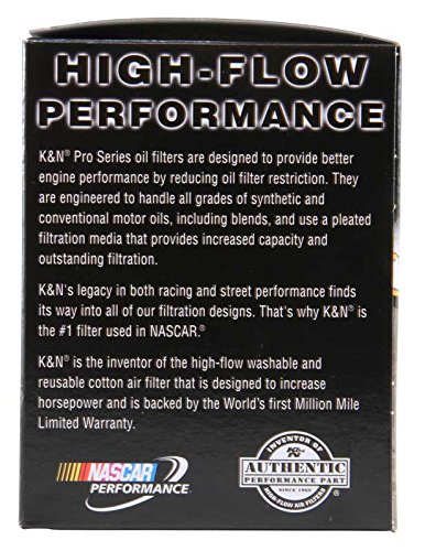 K&N Premium Oil Filter: Designed to Protect your Engine: Compatible with Select 2006-2020 PORSCHE/BMW (911, Cayenne, Macan, Panamera, Carrera, GT3, Turbo, M5, M6), PS-7032