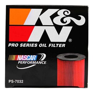 K&N Premium Oil Filter: Designed to Protect your Engine: Compatible with Select 2006-2020 PORSCHE/BMW (911, Cayenne, Macan, Panamera, Carrera, GT3, Turbo, M5, M6), PS-7032