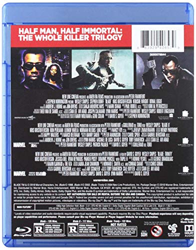 Blade / Blade 2 / Blade: Trinity (BD)(3FE) [Blu-ray]