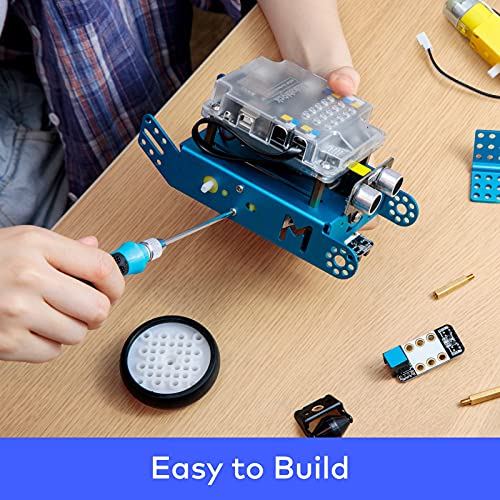 Makeblock mBot Robot Kit, STEM Projects for Kids Ages 8-12 Learn to Code with Scratch Arduino, Robot Kit for Kids, STEM Toys for Kids, Computer Programming for Beginners Gift for Boys and Girls 8+