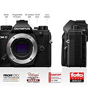 Olympus OM-D E-M5 Mark II Body Mirrorless Digital Camera [Black]International Version (No Warranty)