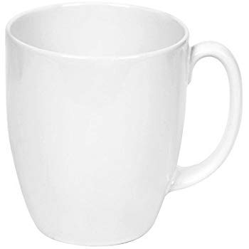 Livingware 11 oz. Mug [Set of 2] Color: Winter Frost White