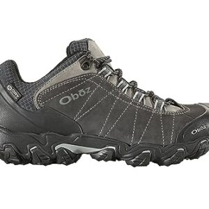 Oboz Bridger Low B-Dry Hiking Shoe - Men's Dark Shadow 12