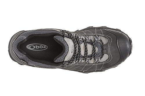 Oboz Bridger Low B-Dry Hiking Shoe - Men's Dark Shadow 12