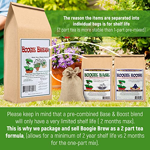 Boogie Brew Compost Tea (6lb - Makes 100 Gallons of Compost Tea)