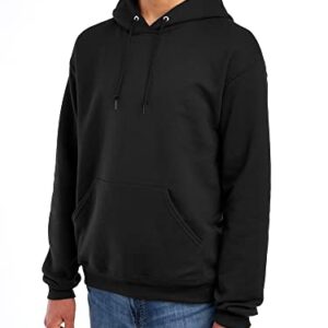 Jerzees Men's NuBlend -Fleece -Sweatshirts & - -Hoodies, Hoodie-Black, Large