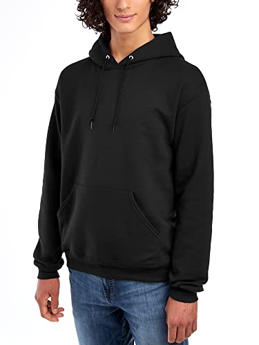 Jerzees Men's NuBlend -Fleece -Sweatshirts & - -Hoodies, Hoodie-Black, Large