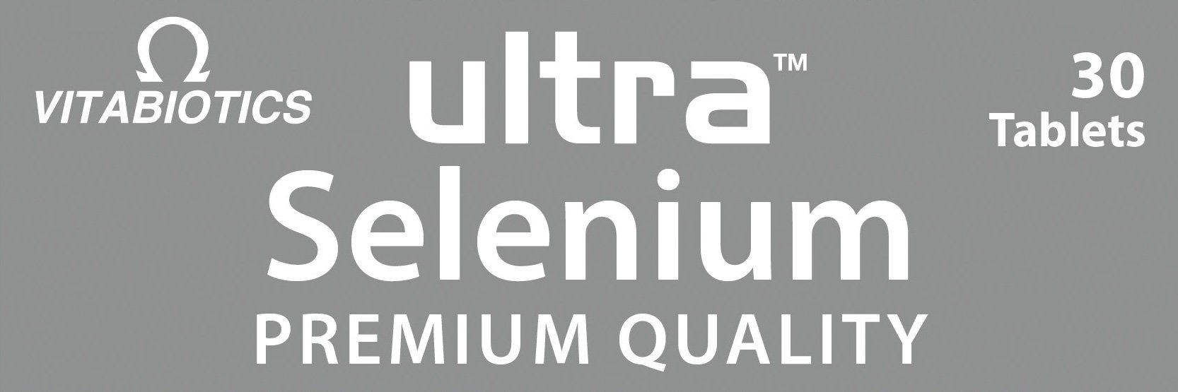 Ultra Selenium Tablets - Pack of 30