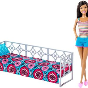 Barbie African-American Doll and Bedroom Playset