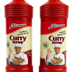 Zeisner Curry Ketchup - 2 Bottle Bundle (PACK OF 2)