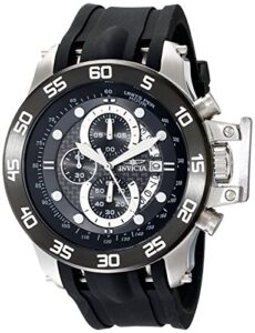 invicta men's 19251 i-force analog display japanese quartz black watch