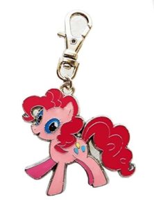 my little pony pinkie pie jewelry charm for zipper pull dog cat pet collar tag purse jacket backpack etc