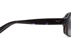 Maui Jim Women's Koki Beach Polarized Fashion Sunglasses, Purple Tortoise/Maui Rose®, Medium