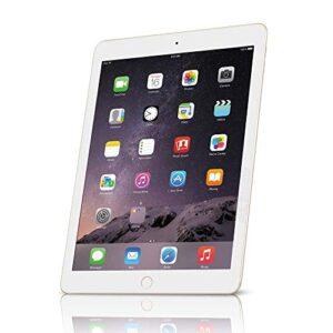 Apple iPad Air 2 MH1J2LL/A (128GB, Wi-Fi, Gold) NEWEST VERSION (Renewed)