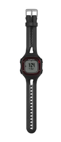 Garmin Forerunner 10 GPS Watch - Black/Red (Renewed)