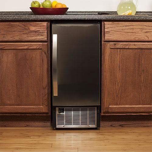 EdgeStar IB450SS 50 Lb. 15 Inch Wide Undercounter Clear Ice Maker - Stainless Steel